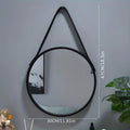 Drill-Free Hanging Makeup Mirror