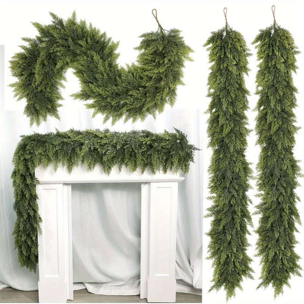 Artificial Christmas Greenery Garland, 180 cm / 1.83 m, 2 Pack - product view 8