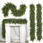 Artificial Christmas Greenery Garland, 180 cm / 1.83 m, 2 Pack - product view 8