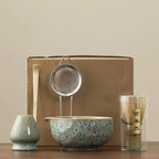 Glazed Ceramic Matcha Tea Set, 5 Pieces