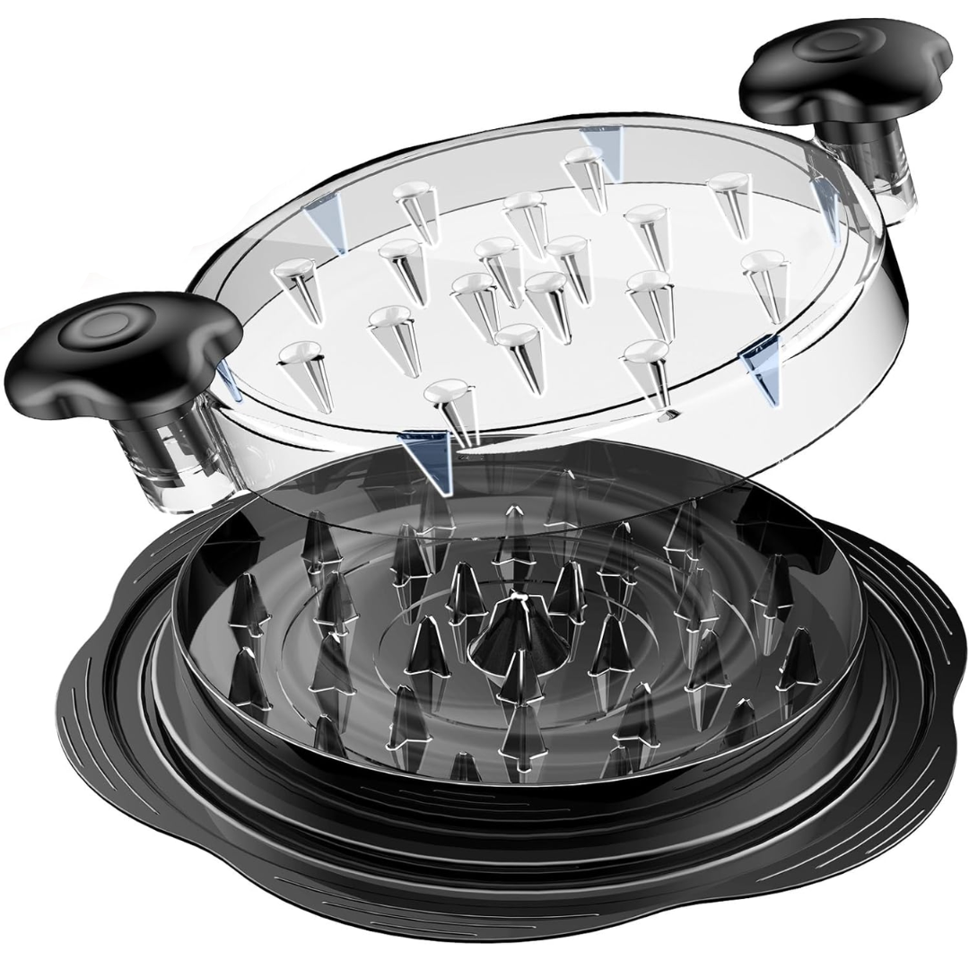 Manual Twist Chicken Shredder, Compact Kitchen Prep Tool — product view 1