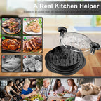 Manual Twist Chicken Shredder, Compact Kitchen Prep Tool — product view 6