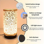 Floral USB Table Lamp