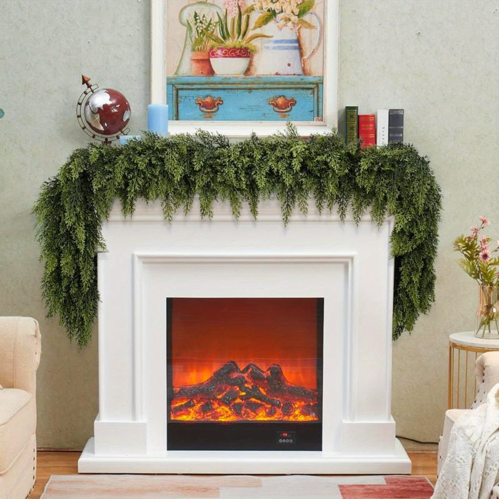 Artificial Christmas Greenery Garland, 180 cm / 1.83 m, 2 Pack - product view 2