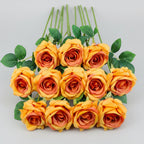 Artificial Rose Bouquet, Decorative Vase Flowers — product view 2