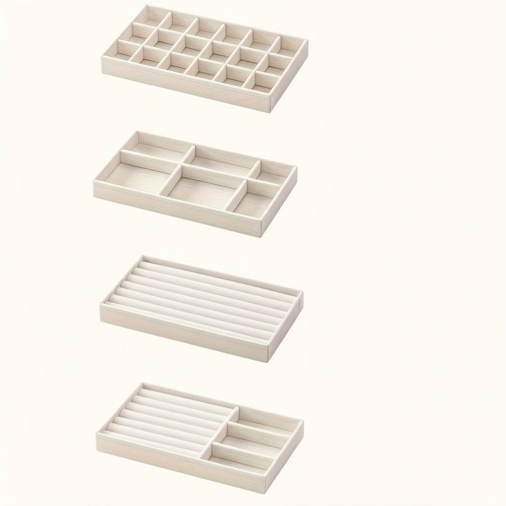 Jewelry Organiser Tray Drawer Storage Insert