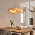 Handwoven Bohemian Rattan Pendant Lampshade