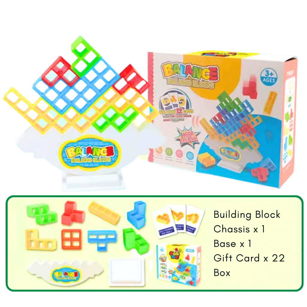 Family Board Game Stacking Block Game