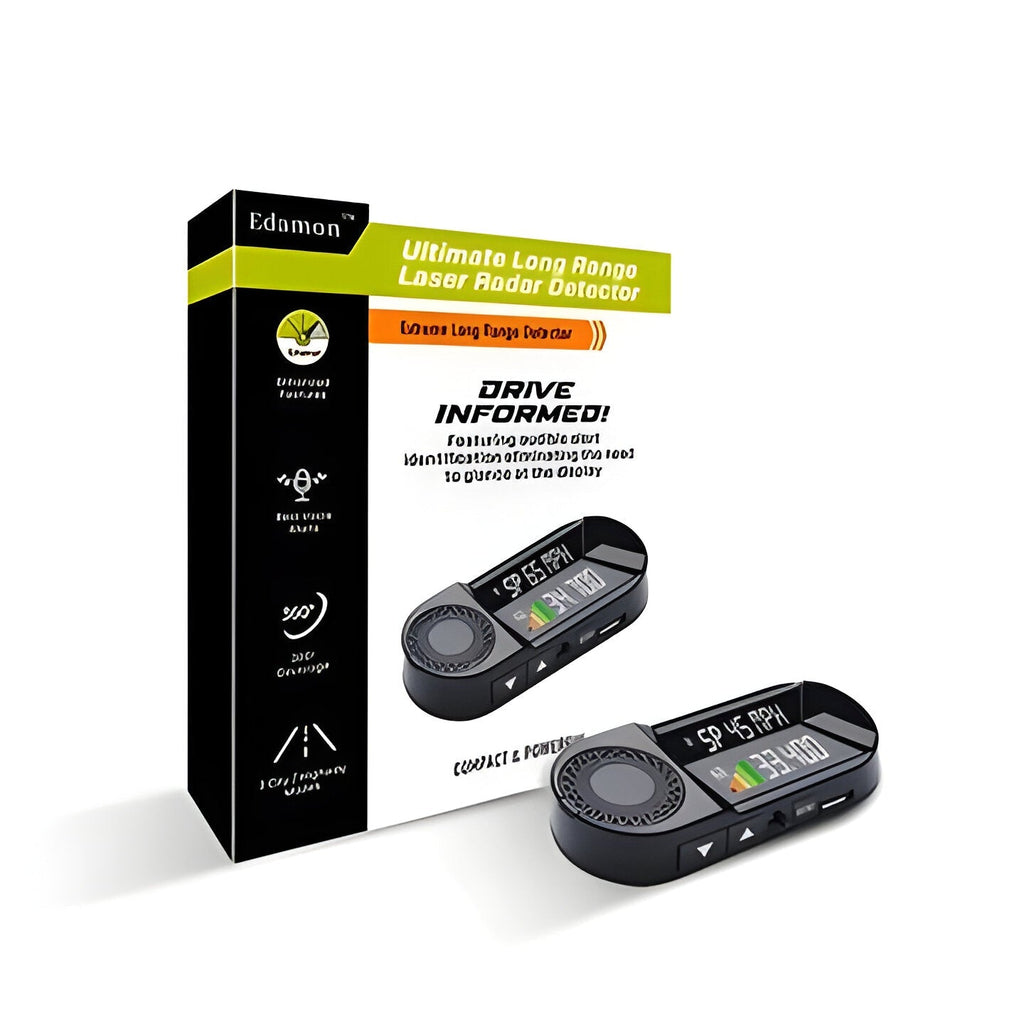 Vehicle Electronic Detector, Compact Dashboard Accessory — product view 1
