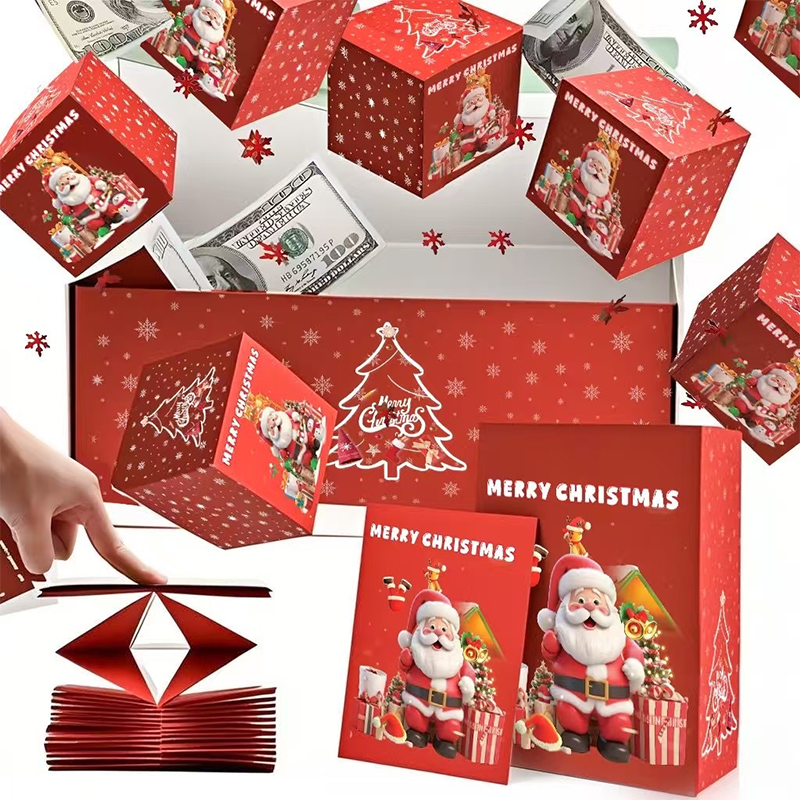 Pop-Up Christmas Surprise Gift Box