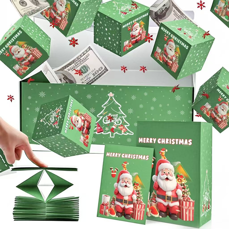 Pop-Up Christmas Surprise Gift Box