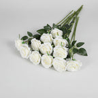 Artificial Rose Bouquet, Decorative Vase Flowers — product view 5