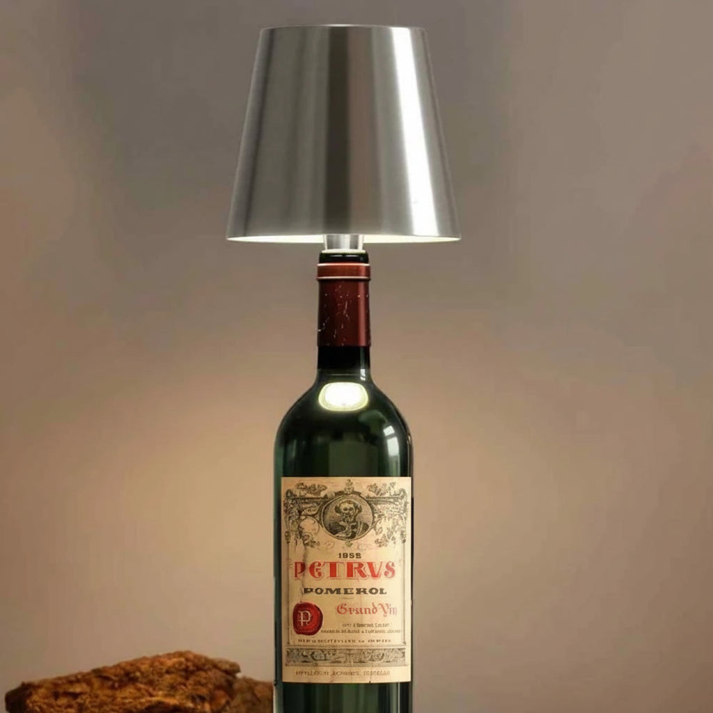 Rechargeable Bottle Top LED Lamp with Touch Dimming — product view 9