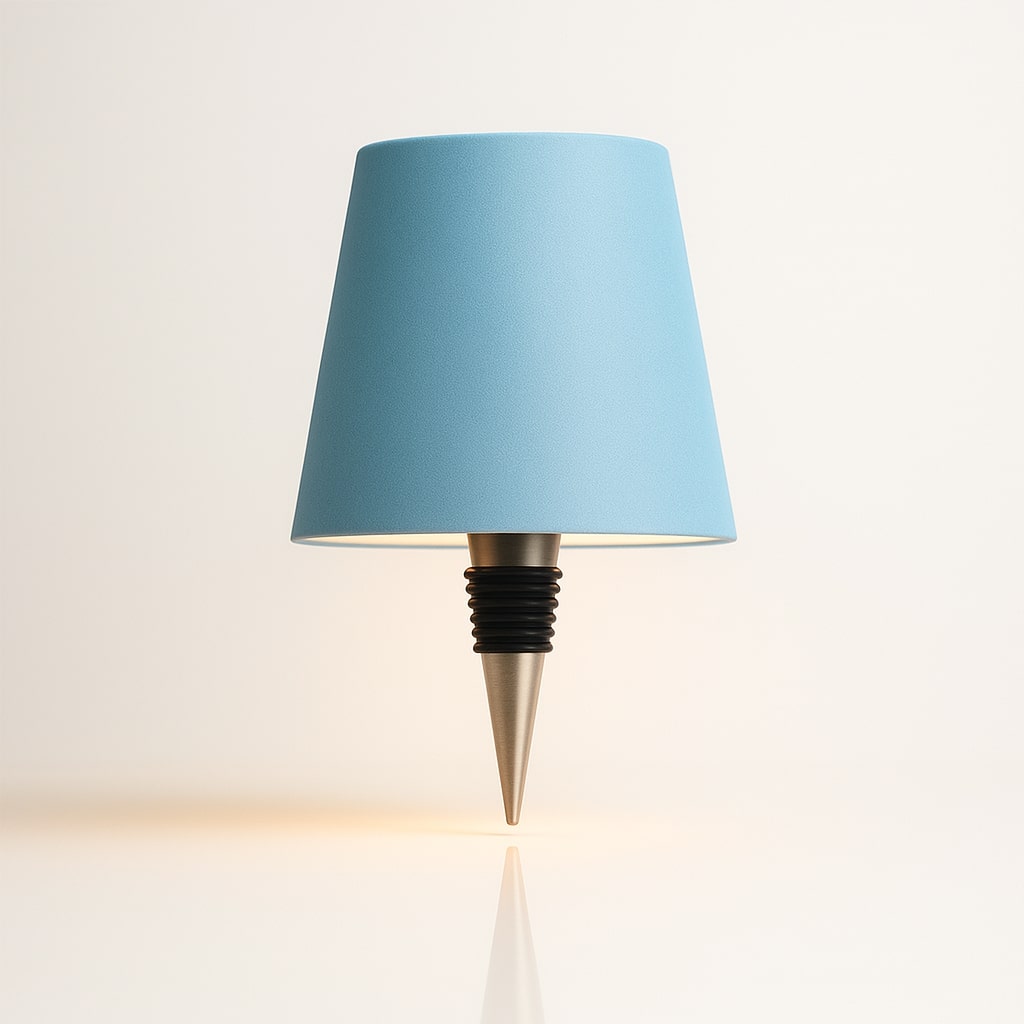 Rechargeable Bottle Top LED Lamp with Touch Dimming — product view 14
