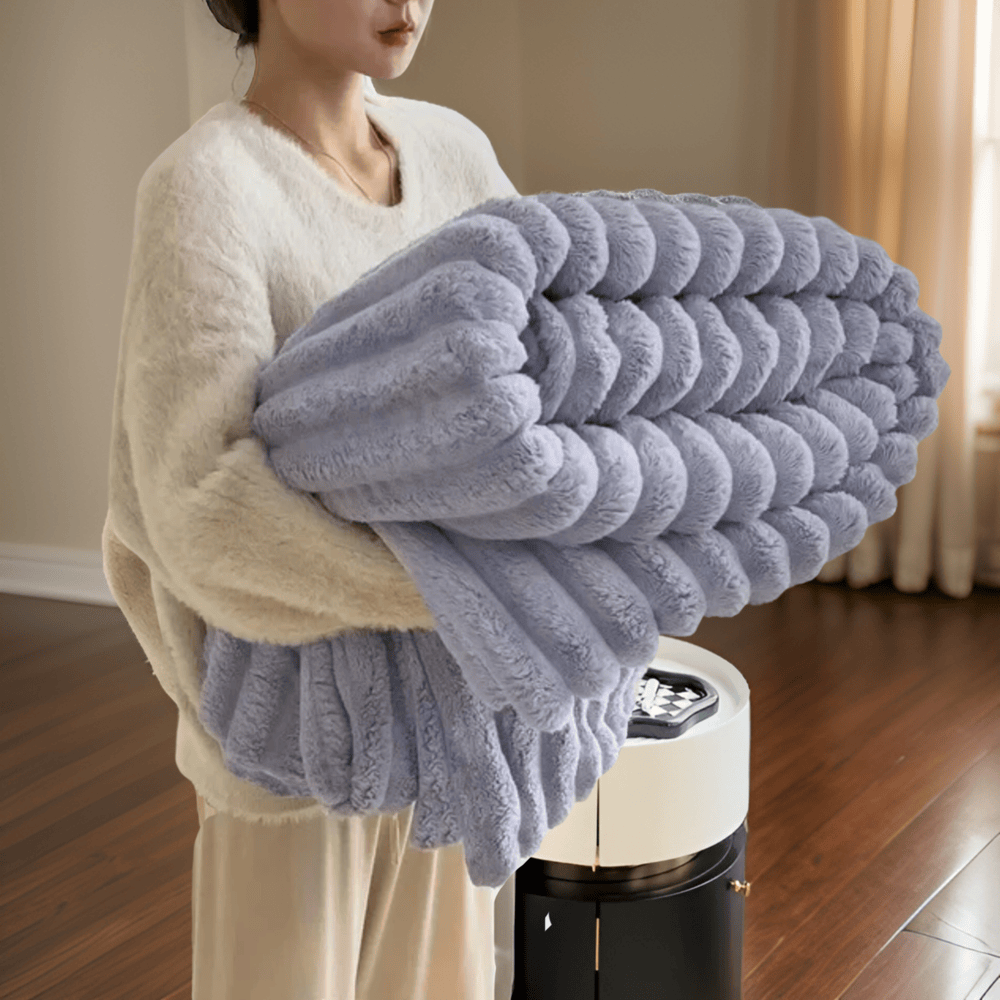 Fleece Throw Blanket Soft Cosy Plush Large Drape