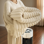 Fleece Throw Blanket Soft Cosy Plush Large Drape