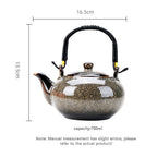 Glazed Ceramic Teapot, 700 mL – product image 2