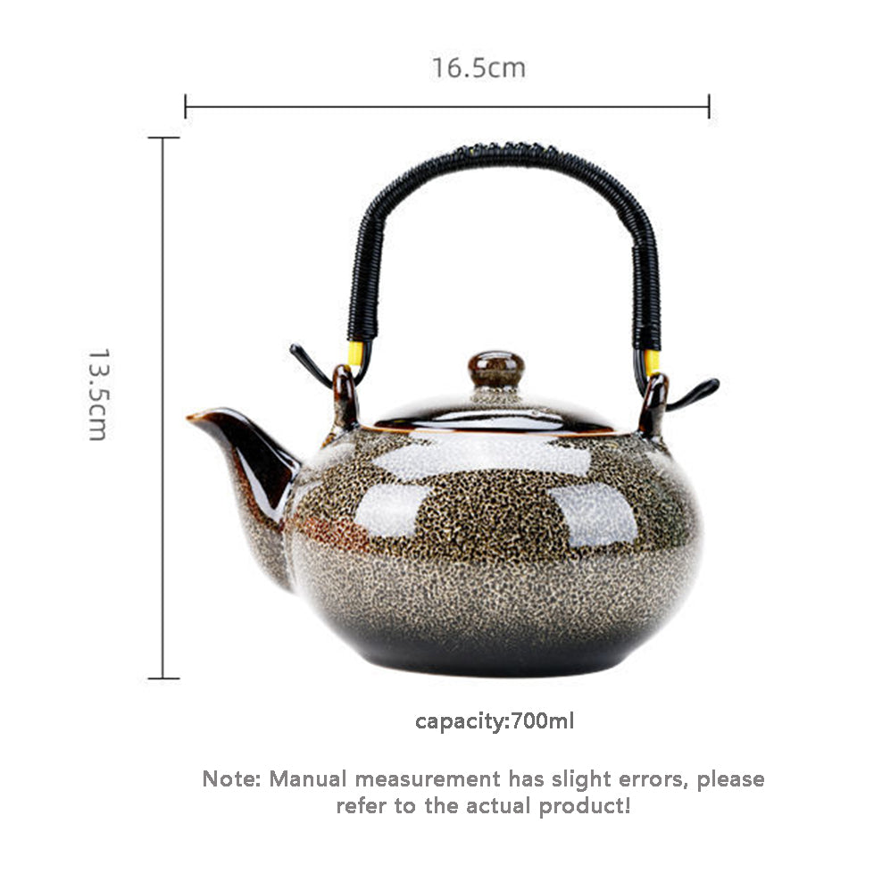 Glazed Ceramic Teapot, 700 mL – product image 2