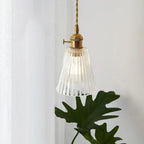 Clear Glass Pendant Light, Industrial Single-Bulb Ceiling Lamp — product view 17