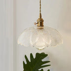 Clear Glass Pendant Light, Industrial Single-Bulb Ceiling Lamp — product view 19