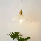 Clear Glass Pendant Light, Industrial Single-Bulb Ceiling Lamp — product view 22