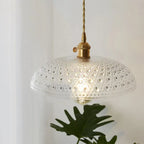 Clear Glass Pendant Light, Industrial Single-Bulb Ceiling Lamp — product view 10