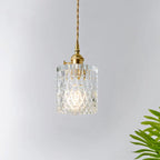 Clear Glass Pendant Light, Industrial Single-Bulb Ceiling Lamp — product view 5