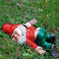 Drunken Garden Gnome Ornament