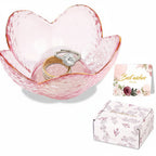 Flower Jewelry Dish Ceramic Ring Holder Tray Gift
