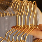Curved Aluminium Clothes Hangers Set of 10 – image 7