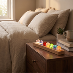 Galaxy Crystal Orb Lamp Set, Seven Orbs with USB Wood Base - product view 6
