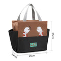 Cat Print Insulated Lunch Cooler Bag