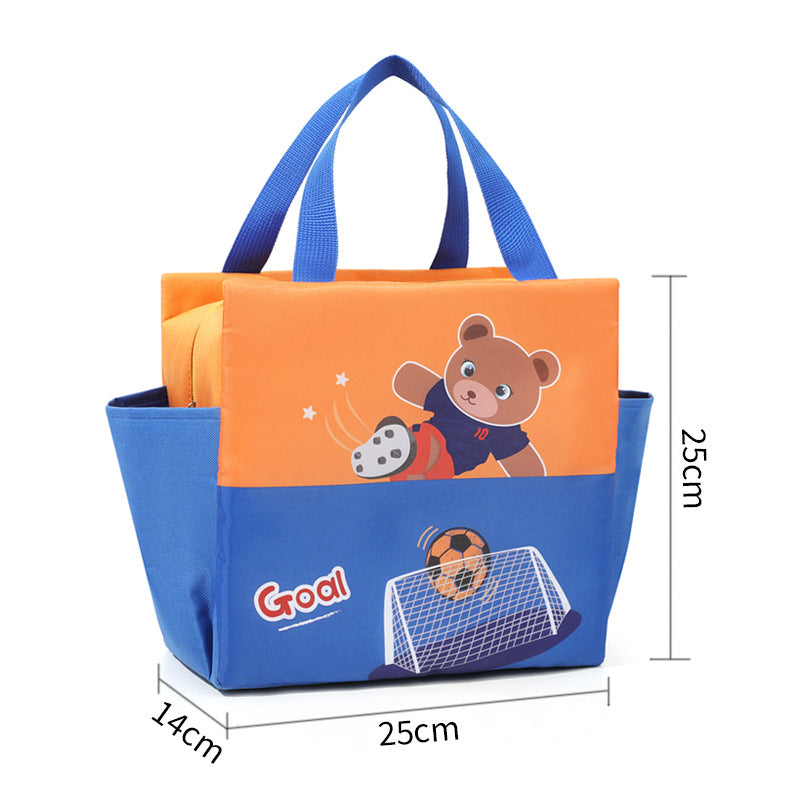 Cat Print Insulated Lunch Cooler Bag