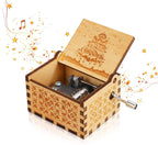 Hand-Wound Christmas Music Box