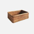Woven Rattan Storage Basket
