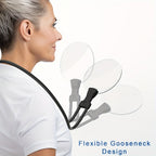 Hands Free Magnifying Glass Adjustable Neck Reading Crafts