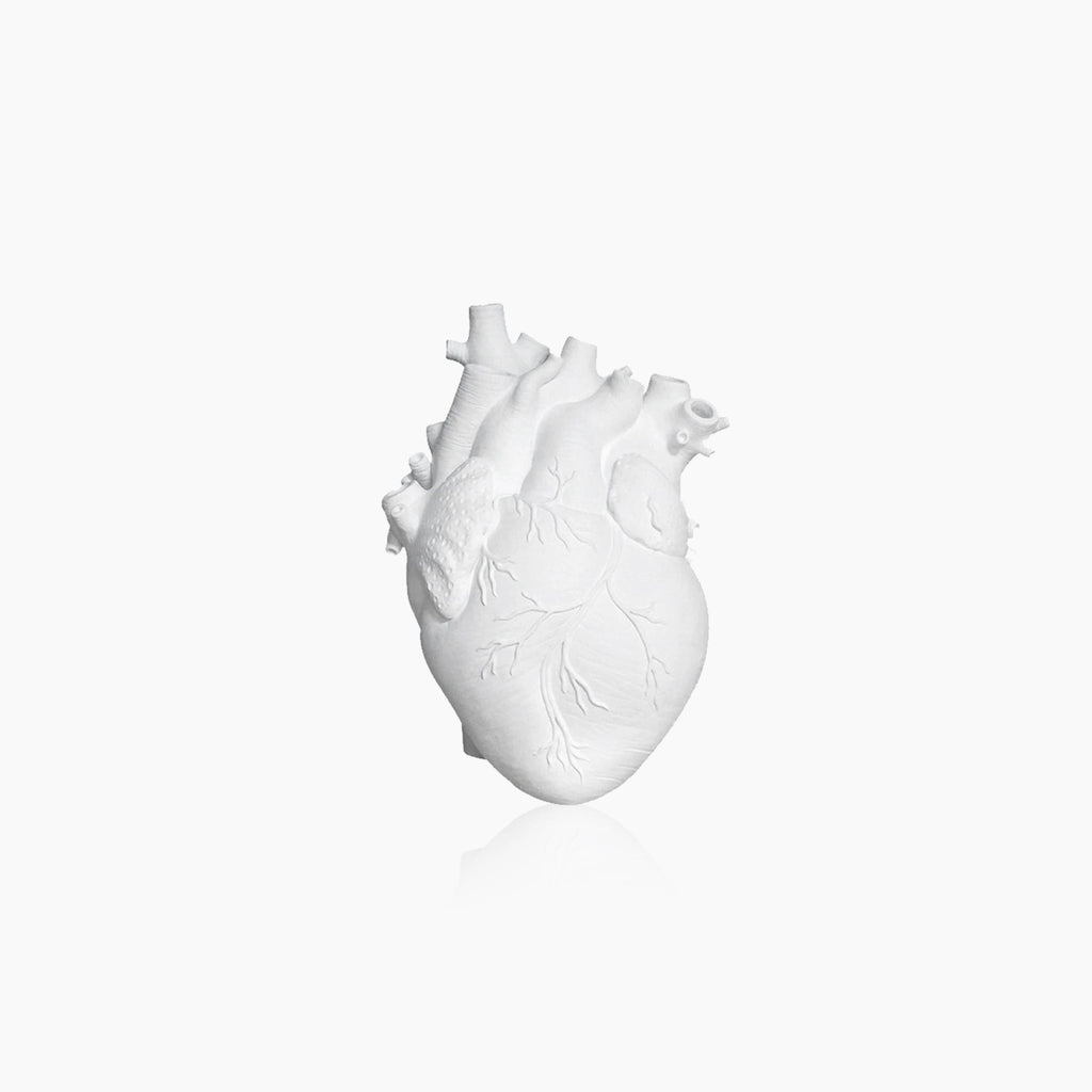 Anatomical Heart Ceramic Flower Vase