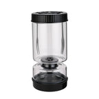 Glass Pickle Jar with Strainer and 2 Mini Forks