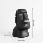 Moai Face Resin Tissue Box Cover