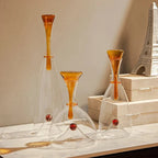 Glass Wine Decanter with Decorative Stopper