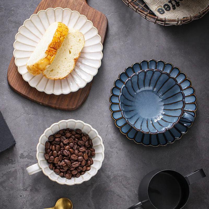 Chrysanthemum Ceramic Tea Cup, 220 ml