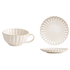 Chrysanthemum Ceramic Tea Cup, 220 ml