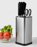 Stainless Steel Knife Storage Block
