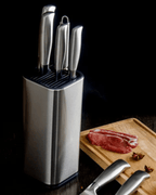 Stainless Steel Knife Storage Block