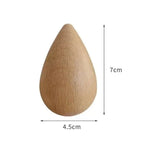 Beech Wood Water Drop Wall Hook