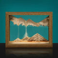 Rotating Glass Sand Art Decoration