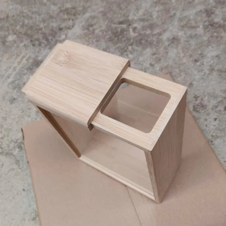 Bamboo Cereal Storage Dispenser, 2 L