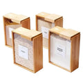 Bamboo Cereal Storage Dispenser, 2 L