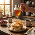 Honeycomb Acrylic Honey Dispenser