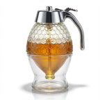 Honeycomb Acrylic Honey Dispenser